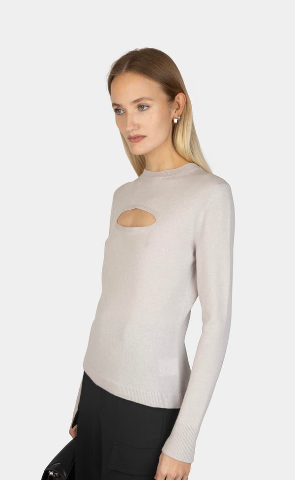 Vendela Sweater Pearl Grey