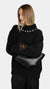 Ljusnan Embroidery Gilda Long Sweater Black