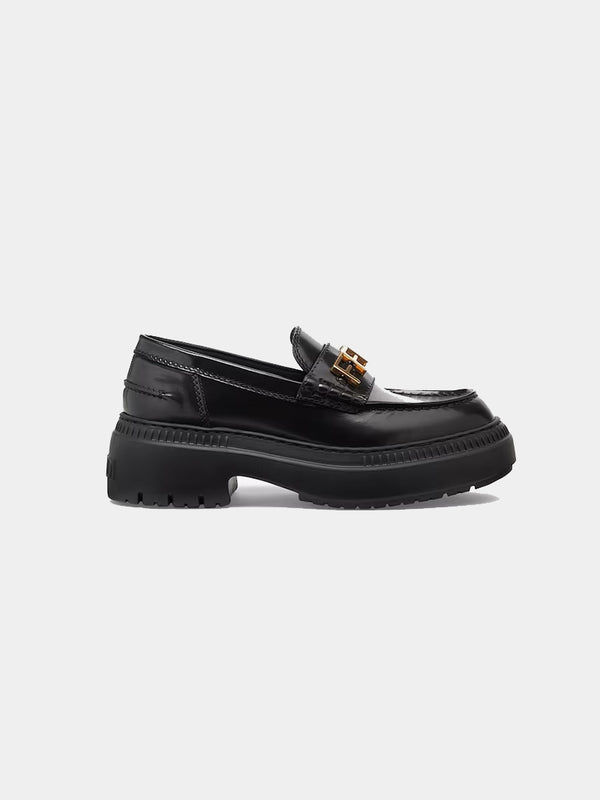 Fendigraphy Black Loafers