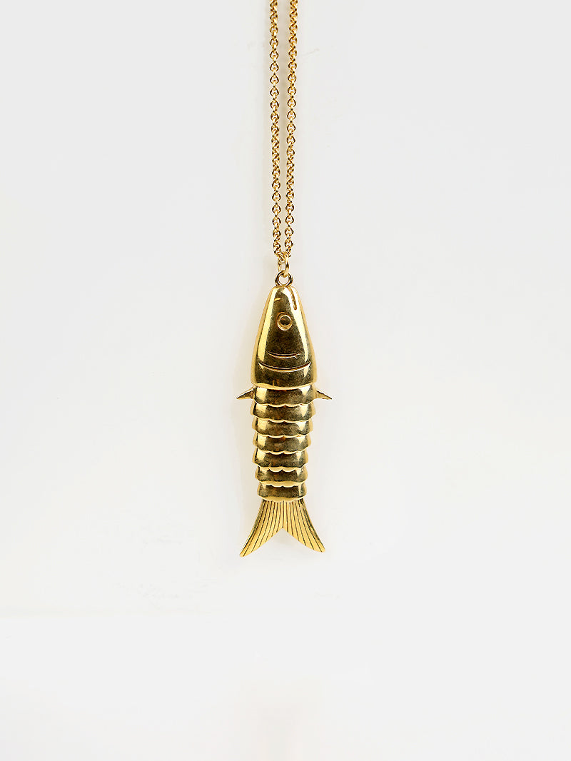 Fisherman Hook Necklace - VANDA Jewelry