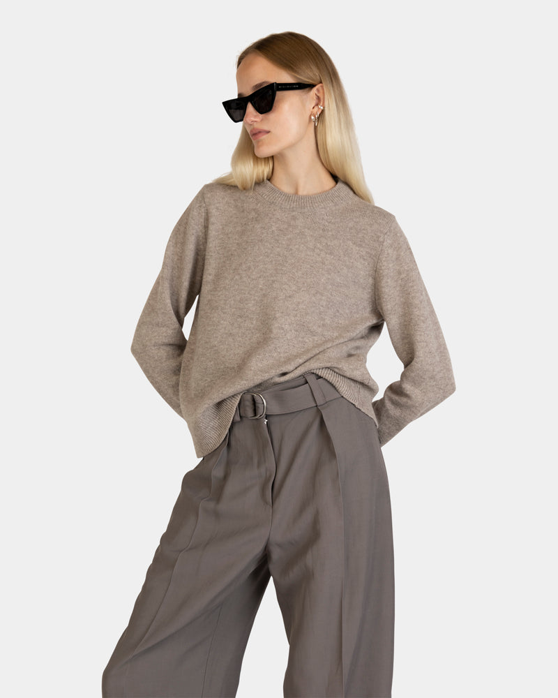 Belted Canvas Pants
