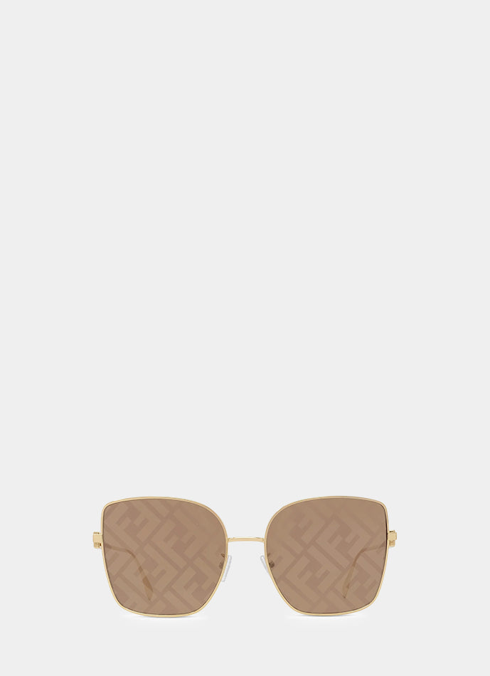 Fendi Sunglasses Gold hardware Metal ref.688674 - Joli Closet