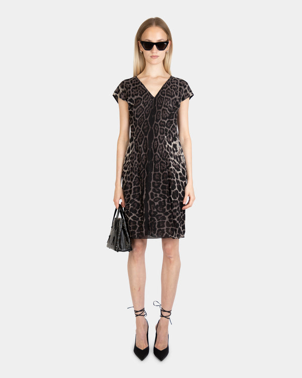 SAINT LAURENT SILK DRESS