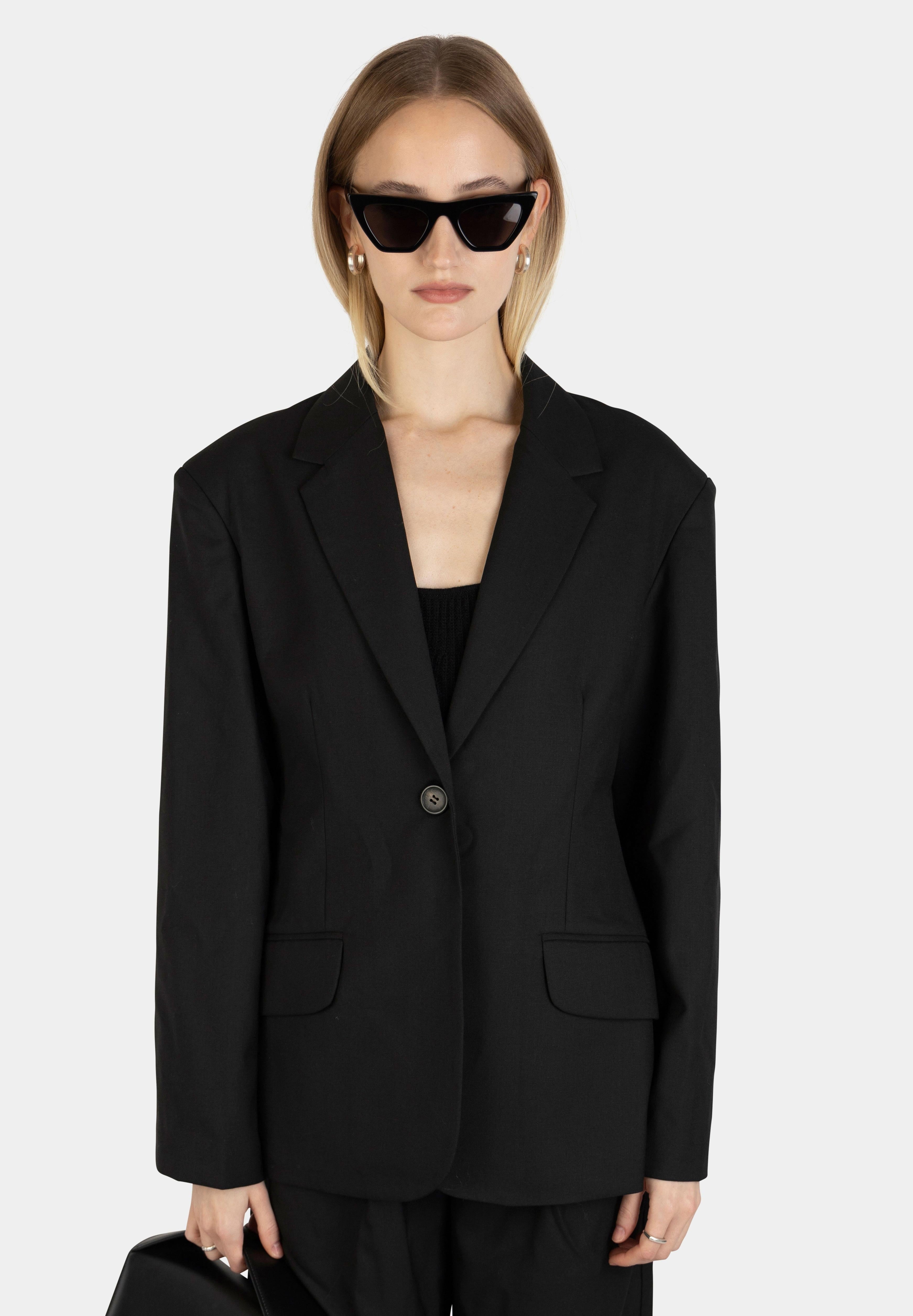 Jagger Wool Blazer Black