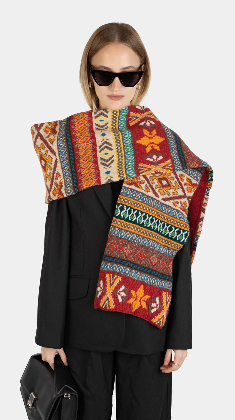 Alexander McQueen Merino Wool Scarf
