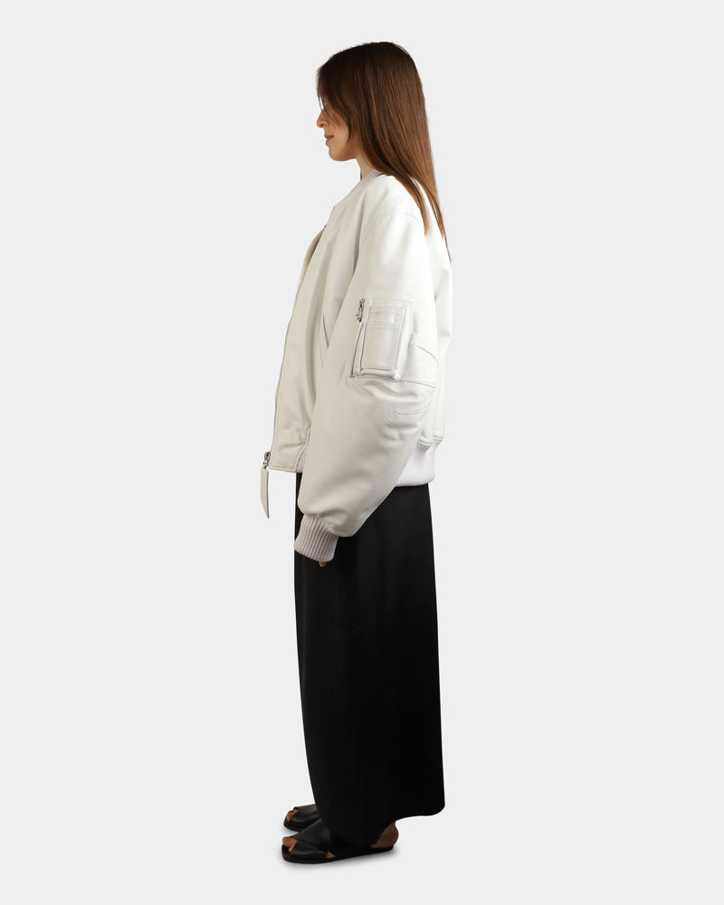 Anja Bomber Jacket White