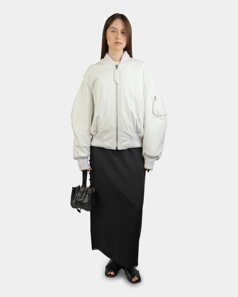 Anja Bomber Jacket White