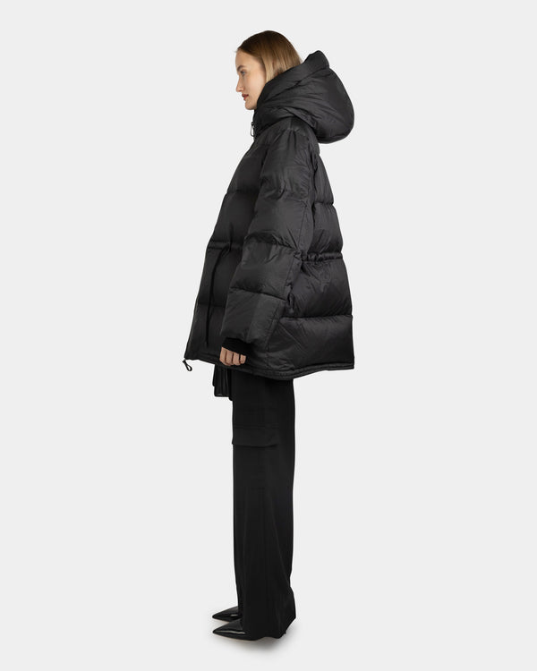 Hooded Puffer Black