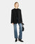 Single-Breasted Jacket Black