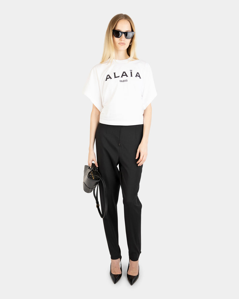 Stirrup Pants Stretch Wool