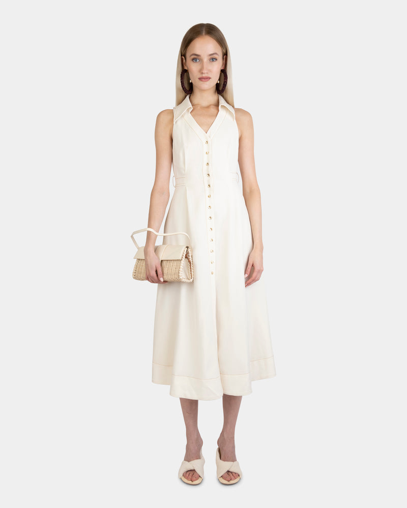 Bella Dress Off White