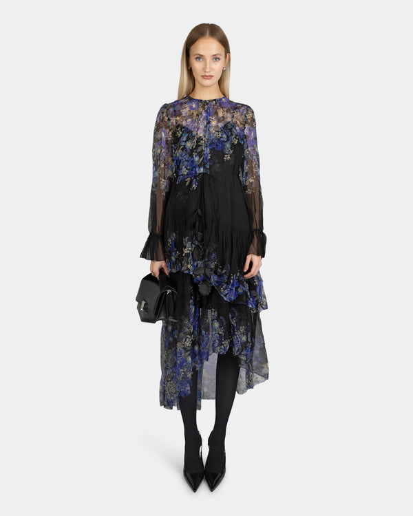 Lyrical Tiered Dress Floral
