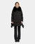 Puffer Coat 90cm Tech Fabric Black