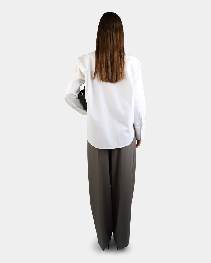 Mathilde Shirt With Pockets White