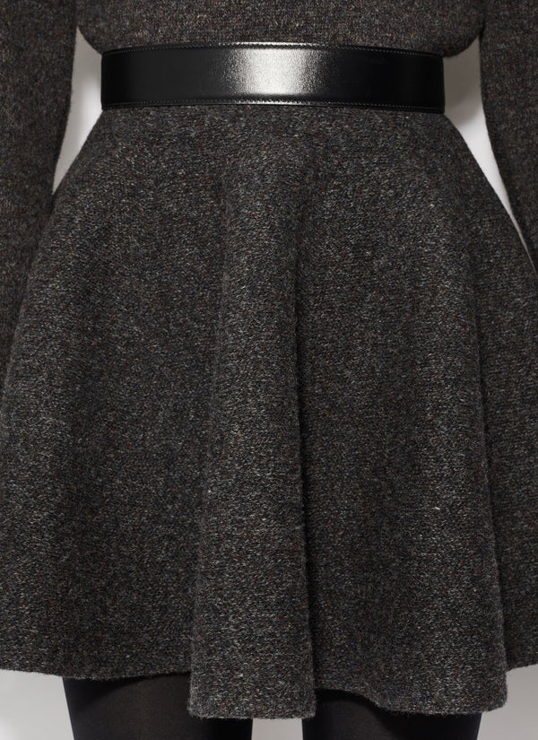Shetland Wool Skater Skirt