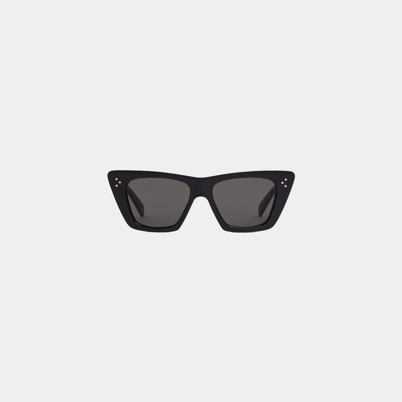 Cat Eye S187 Sunglasses Black
