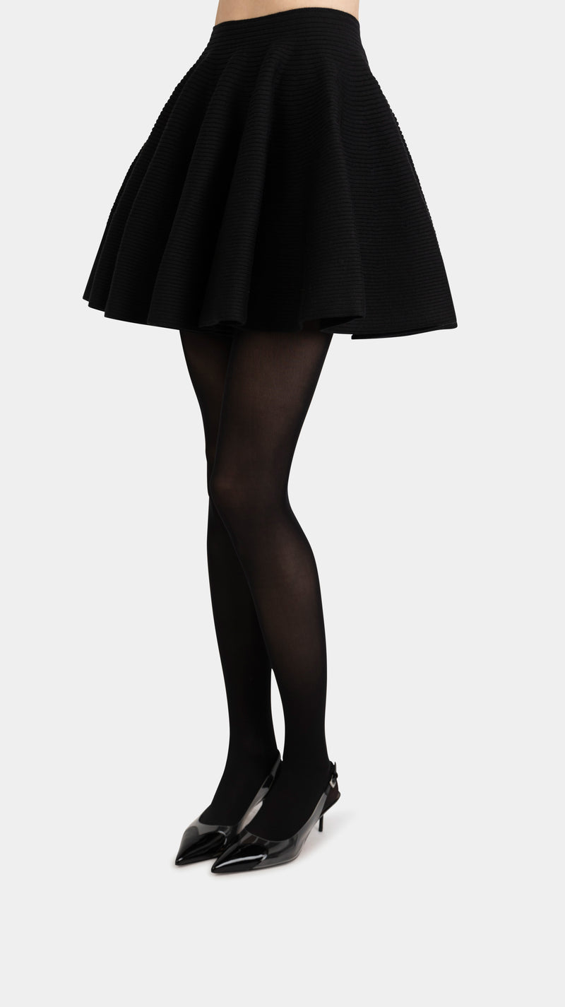 Rib Mini Skirt