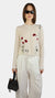 Wild Poppy Cardigan White