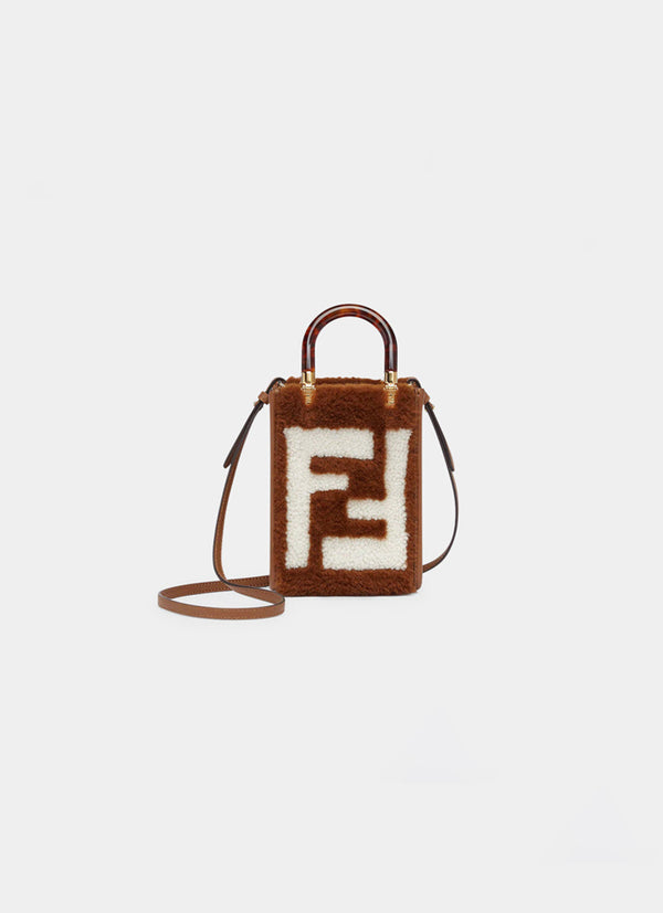 Mini Sunshine Shopper Brown/Beige