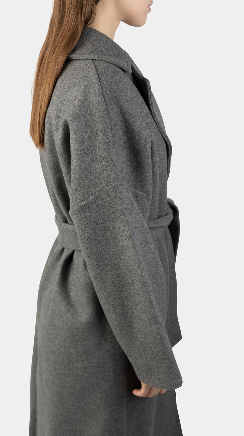 Klara Wool Coat Grey