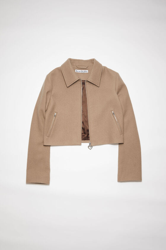 Wool Jacket Mud Grey