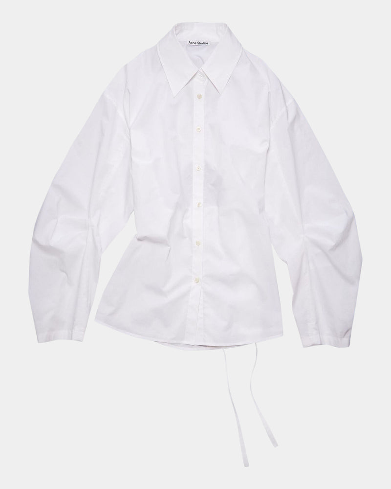 Cut-Out Shirt White