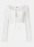 Broderie Anglaise Top White