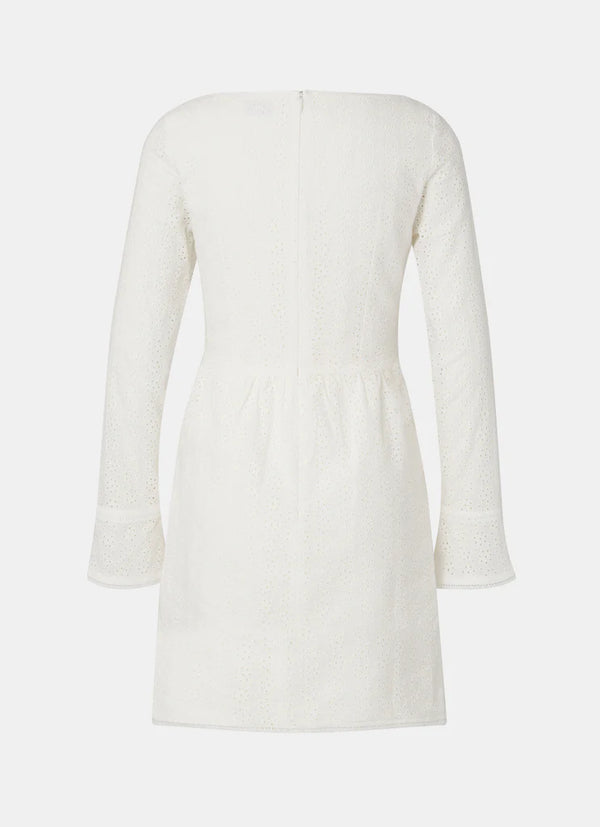 Broderie Anglaise Dress White