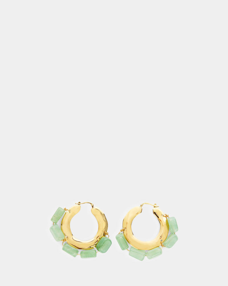 Earrings Pale Green