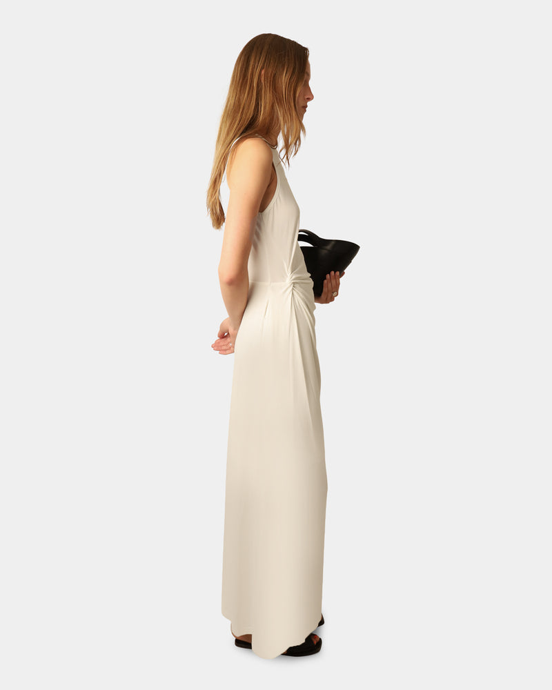 Oeuvre Draped Dress Cream