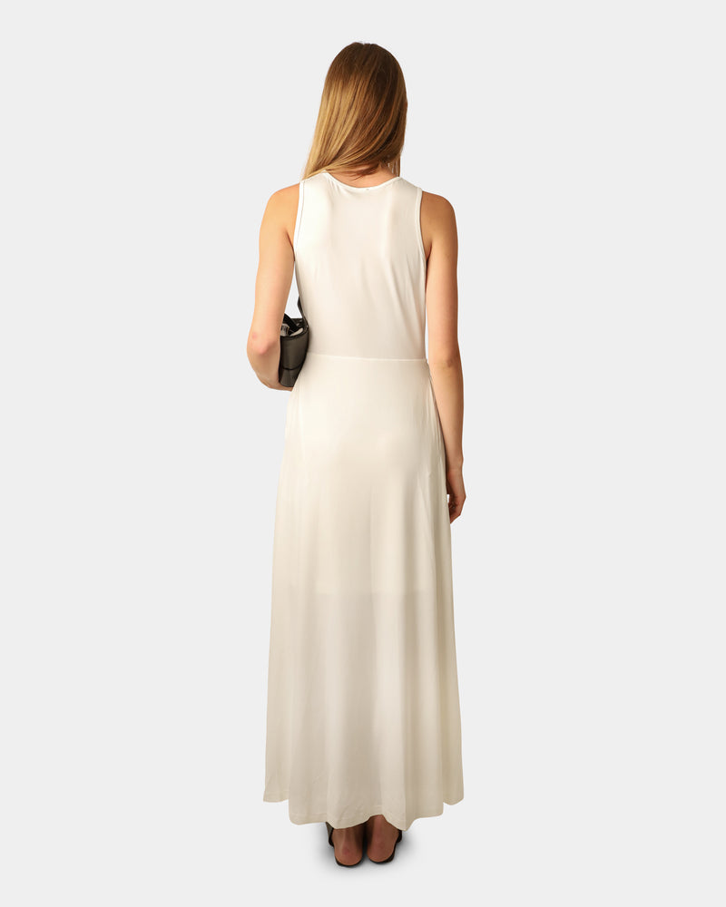 Oeuvre Draped Dress Cream