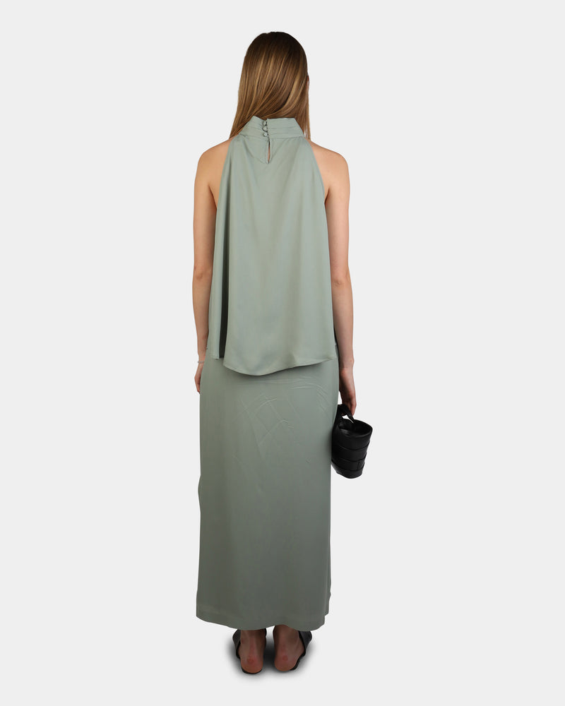 Poem Draped Skirt Sage