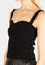 Susanna Top Long Black