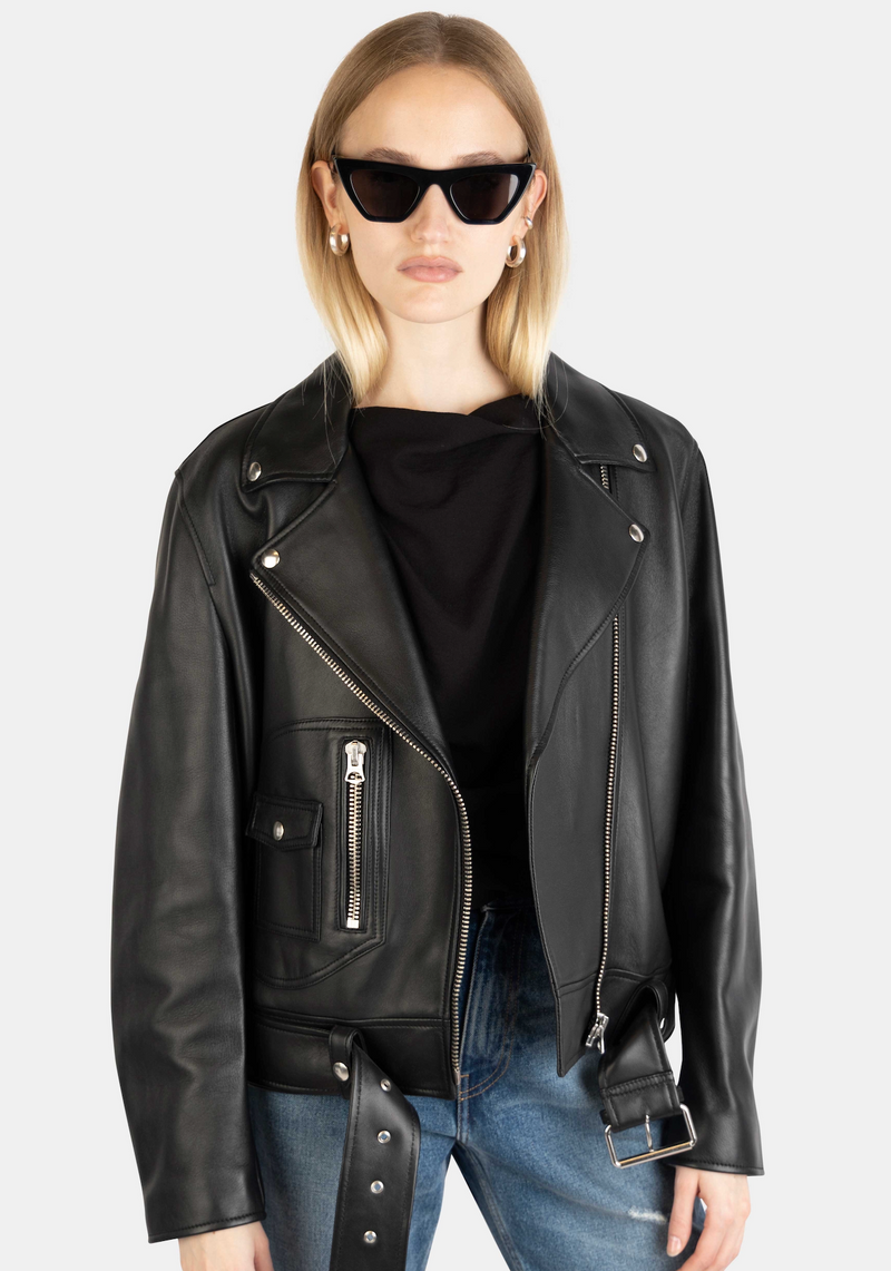 Leather Biker Jacket