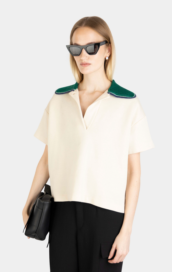 Marni Knit Top with Collar