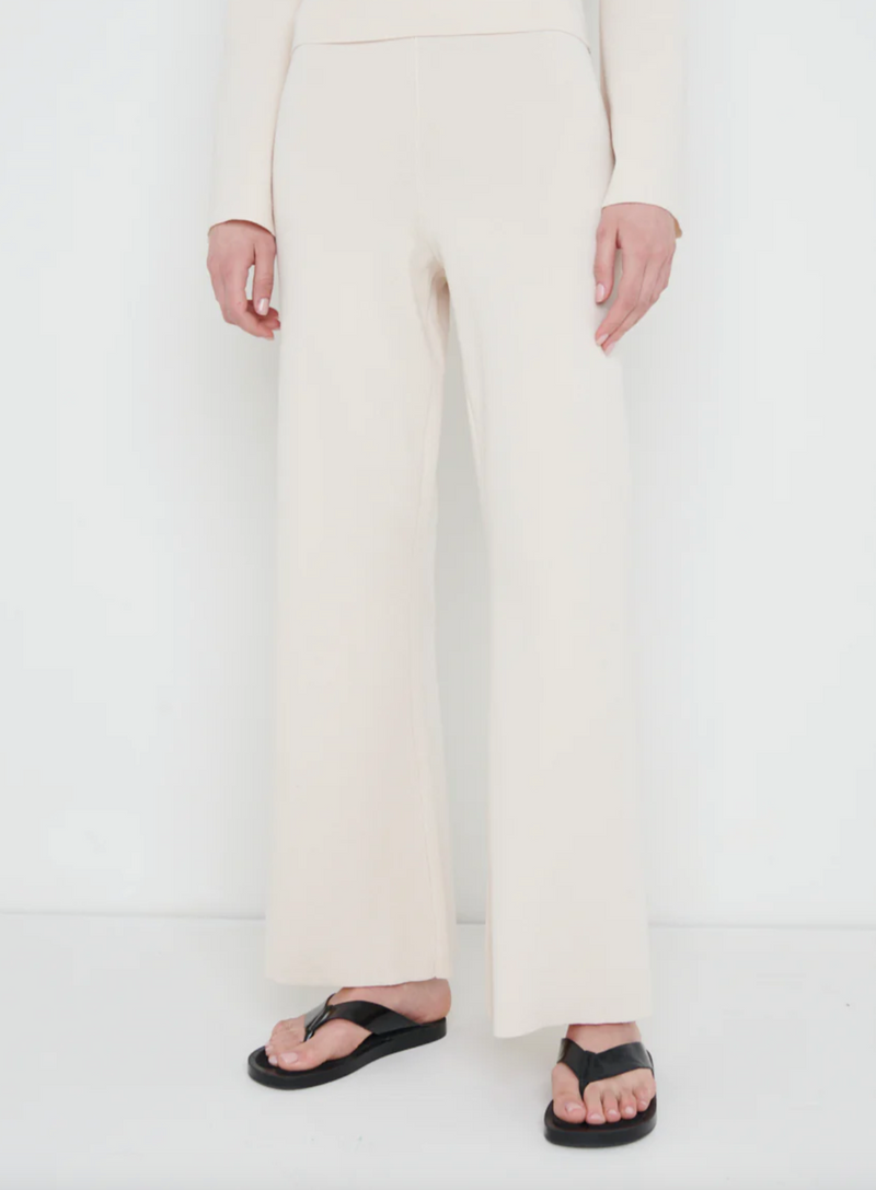 Knitted Wide Leg Trousers