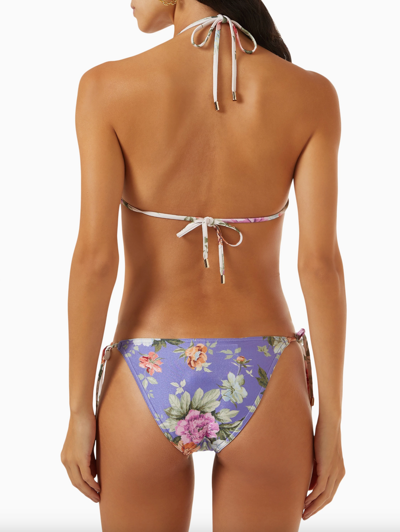 Pattie Spliced Tri Bikini Bottoms