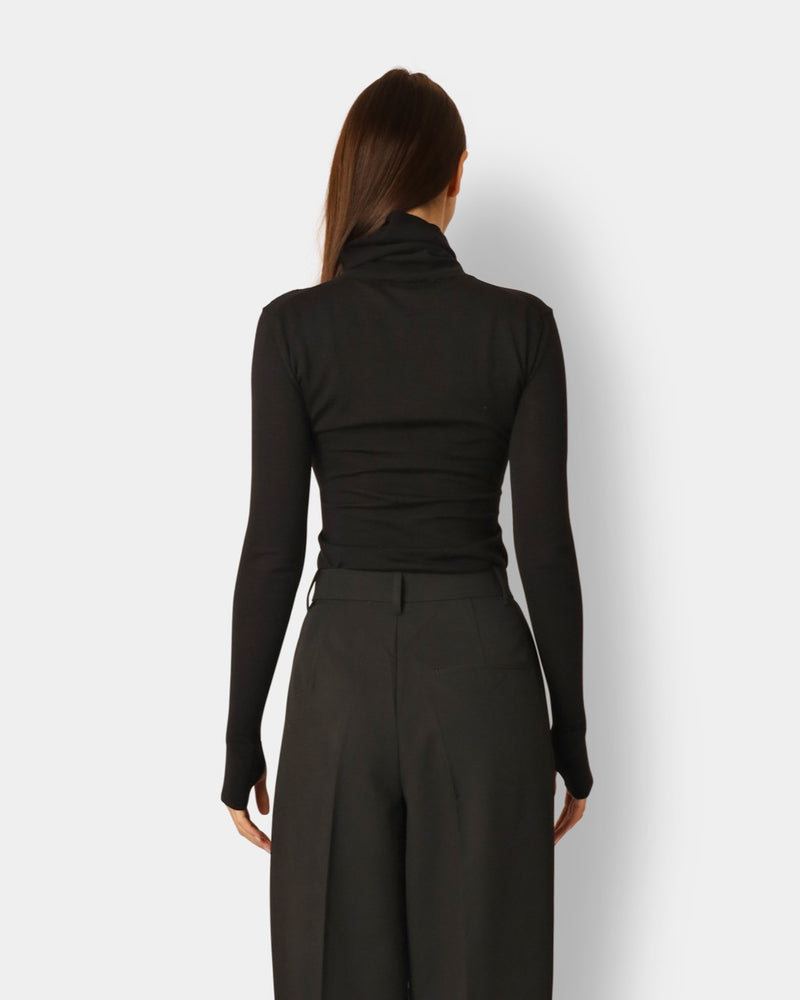 Signe Turtleneck Sweater Black