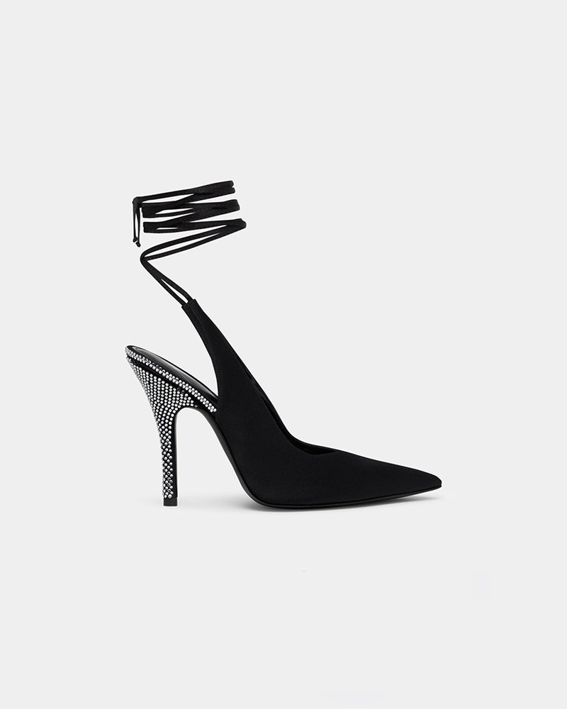 Venus Slingback Black/Silver