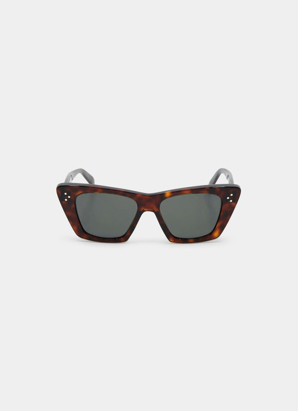 Cat Eye S187 Sunglasses Brown