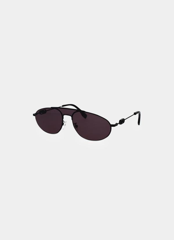 Fendi O'Lock Aviator Sunglasses Black