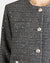 Gaia Sequin Tweed Jacket Grey