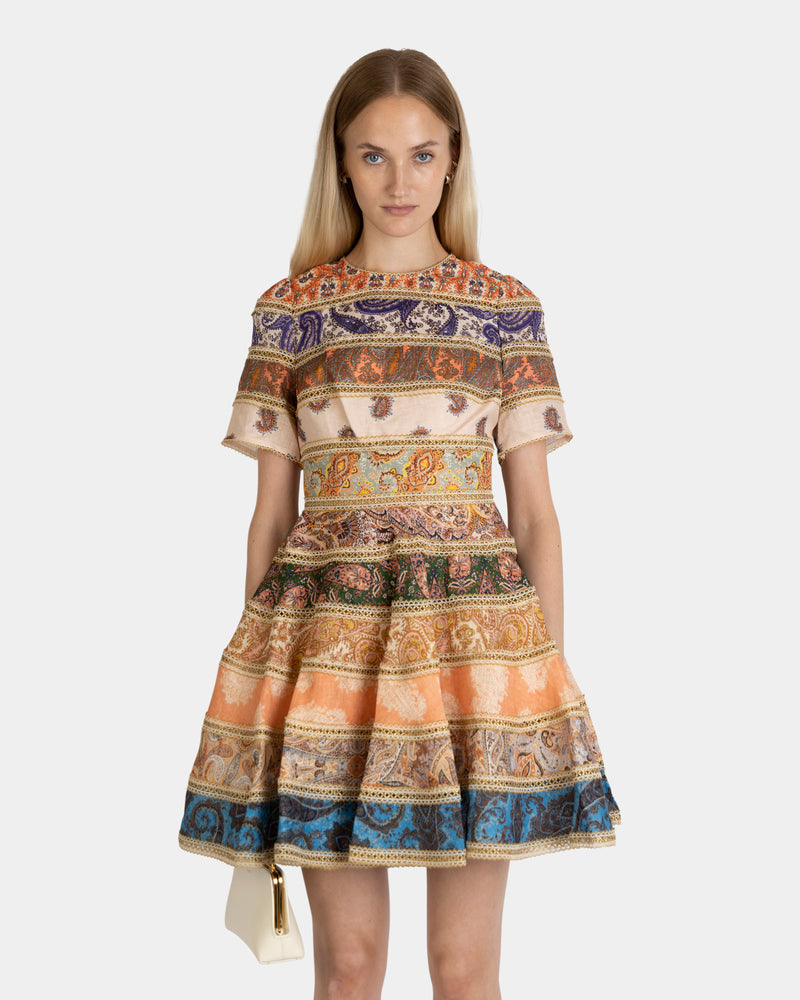 Devi Spliced Mini Dress