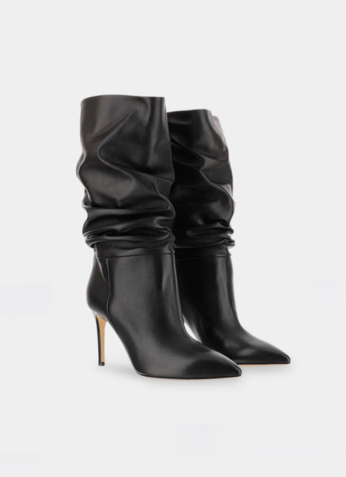 Slouchy Boot Black