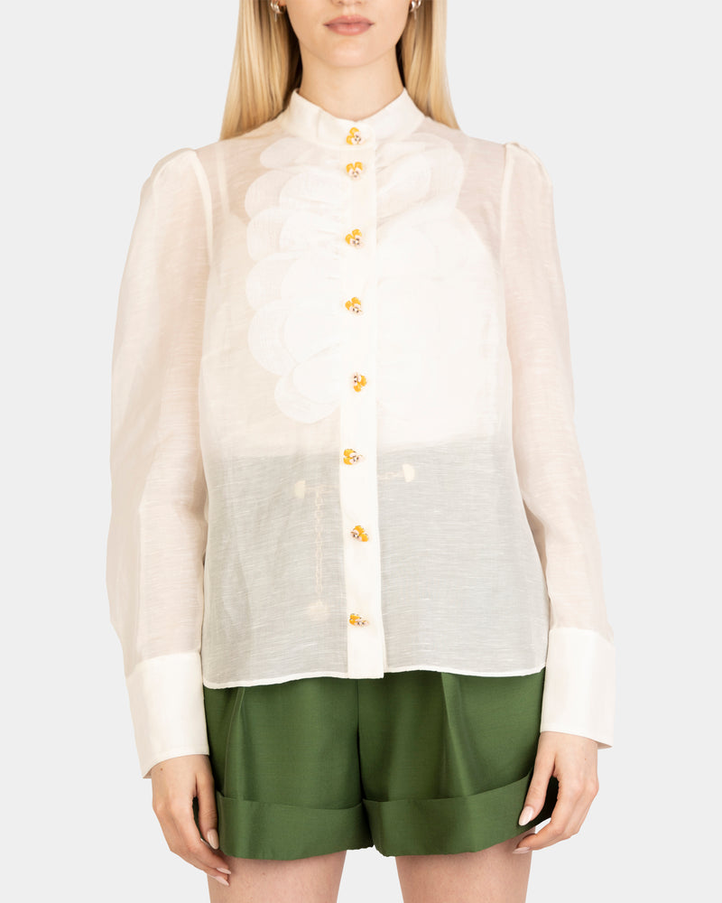 Tama Scalloped Blouse