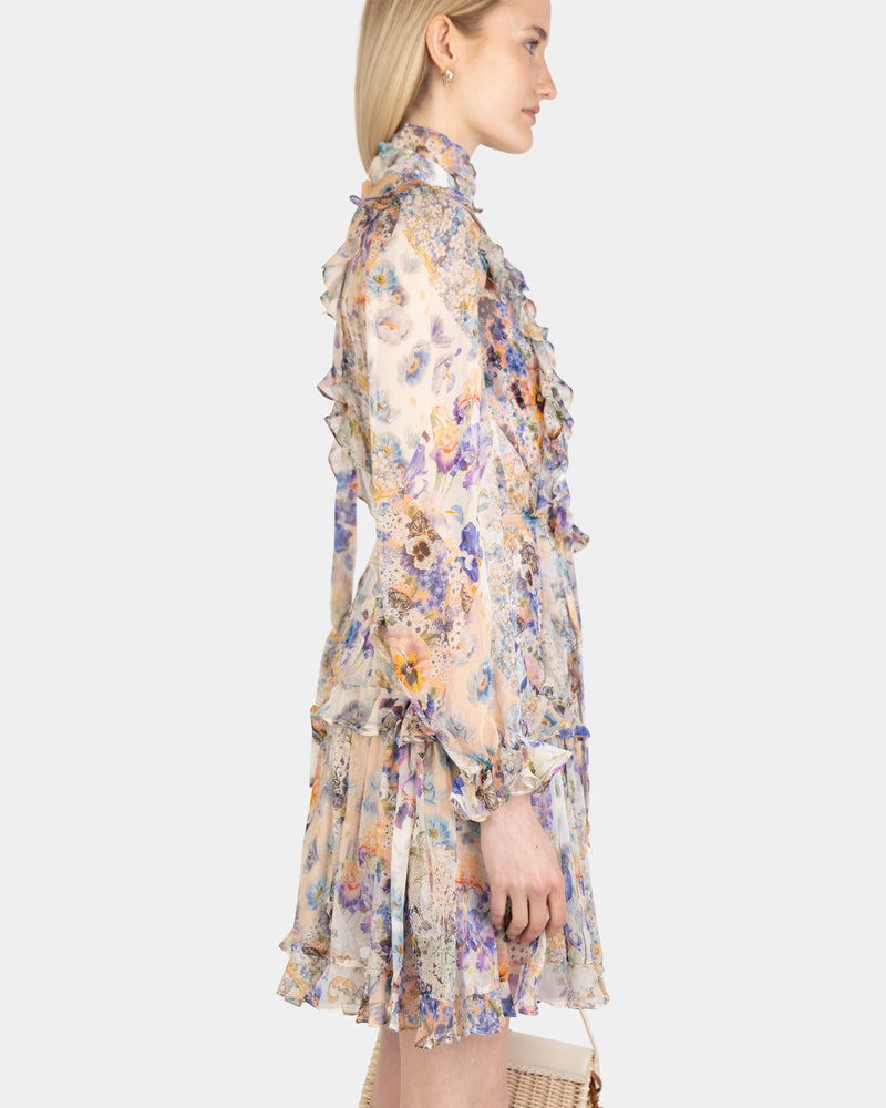 Tama Ruffle Mini Dress