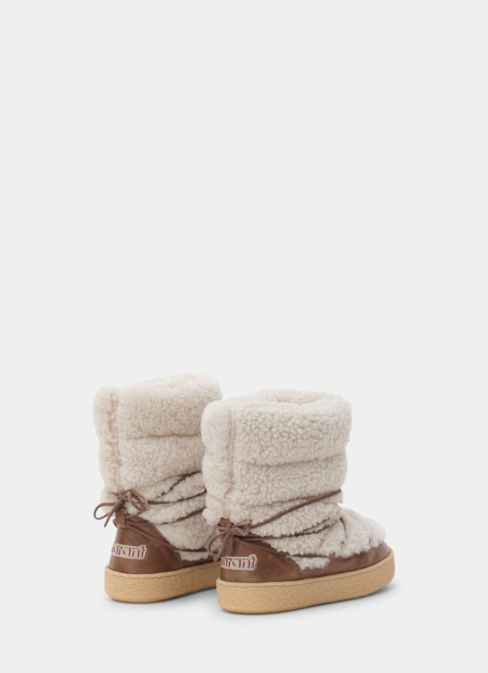 Zimlee Boots Ecru