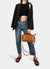 Camilla Cropped Top Black