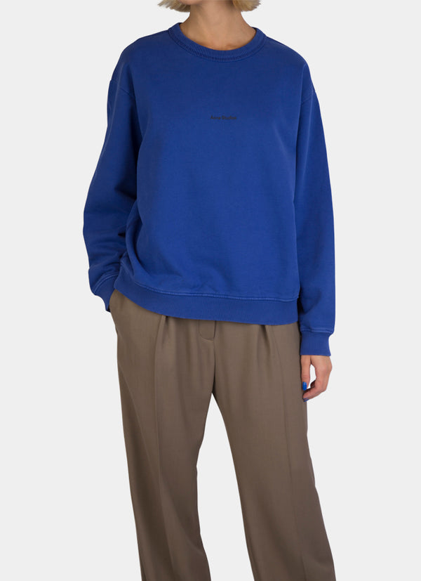 Logo Sweatshirt Blue