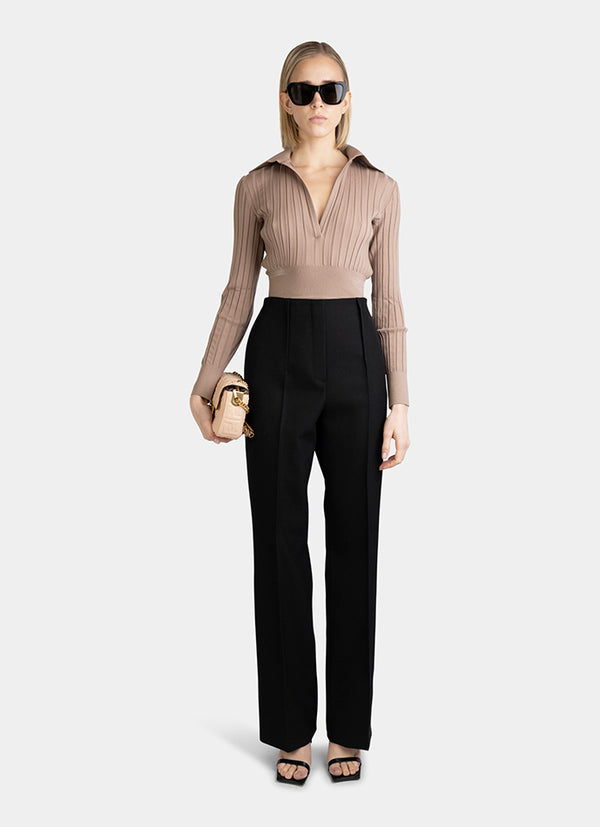 Fendi Wool Trousers Black
